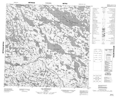 Lac Mangnuc, QC (034N07 CanMatrix)