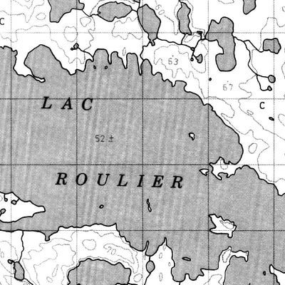 Lac Mangnuc, QC (034N07 CanMatrix)