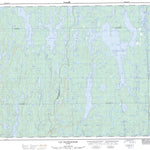 Lac Poutrincourt, QC (032G01 CanMatrix)
