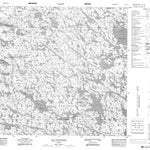 Lac Chatignon, QC (034J05 CanMatrix)