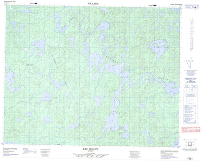 Lac Legoff, QC (032N01 CanMatrix)