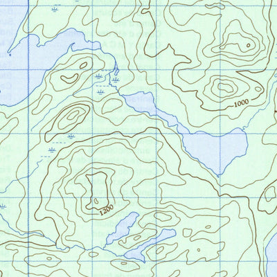 Lac Théodat, QC (032K16 CanMatrix)