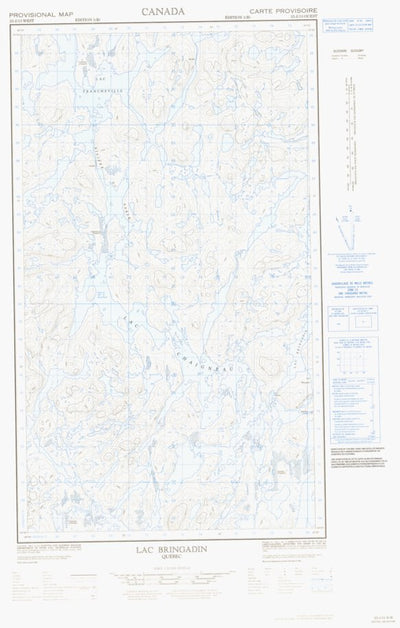 Lac Bringadin West, QC (023J13 CanMatrix)