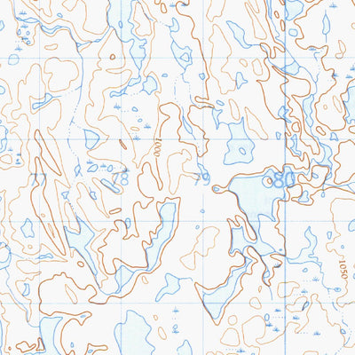 Lac Horseshoe, QC (024B12 CanMatrix)
