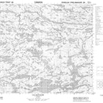 Lac Bapaume, QC (033B06 CanMatrix)