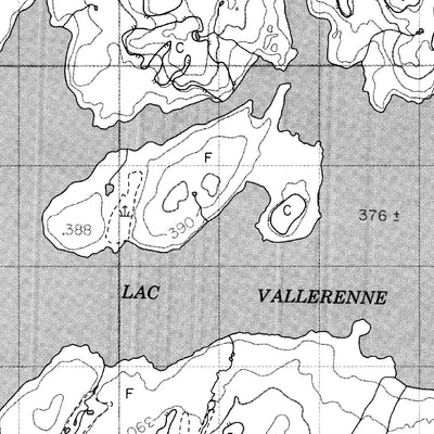 Lac Vallerenne, QC (024D10 CanMatrix)