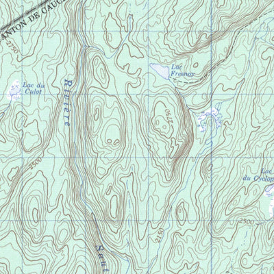 Lac Sautauriski, QC (021M06 CanMatrix)