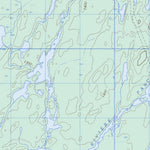 Lac Mégiscane, QC (032B12 CanMatrix)