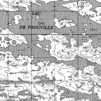 Lac Iqaluujarvik, QC (034N01 CanMatrix)
