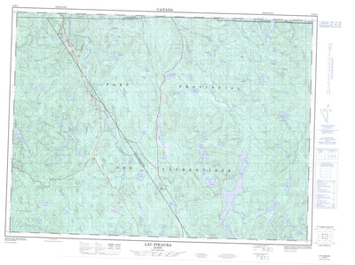 Lac Pikauba, QC (021M14 CanMatrix)