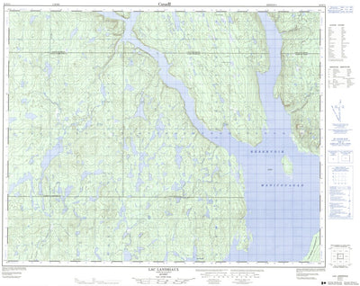 Lac Landriaux, QC (022N11 CanMatrix)