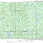 Lac Lareau, QC (032A04 CanMatrix)