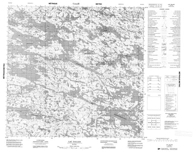 Lac Daller, QC (034J12 CanMatrix)