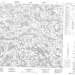 Lac Cheminade, QC (034K07 CanMatrix)