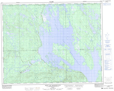 Petit Lac Manicouagan, QC (022O13 CanMatrix)