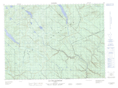 Lac Des Chasseurs, QC (022B04 CanMatrix)