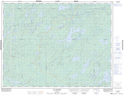 Lac Dickson, QC (032G11 CanMatrix)