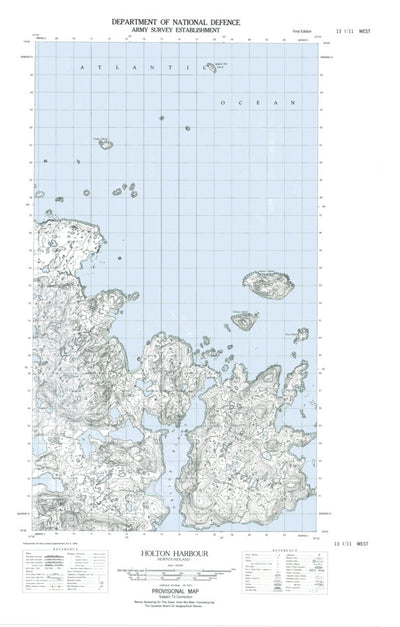 Holton Harbour West, NL (013I11 CanMatrix)