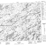 Lac Orillat, QC (033H01 CanMatrix)