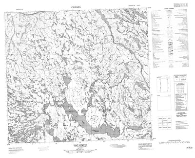 Lac Loquin, QC (024B15 CanMatrix)
