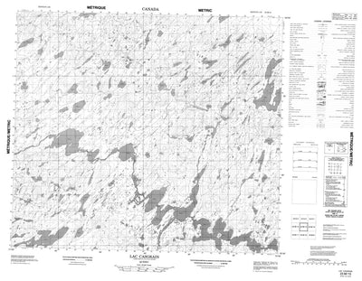 Lac Casgrain, QC (023M15 CanMatrix)