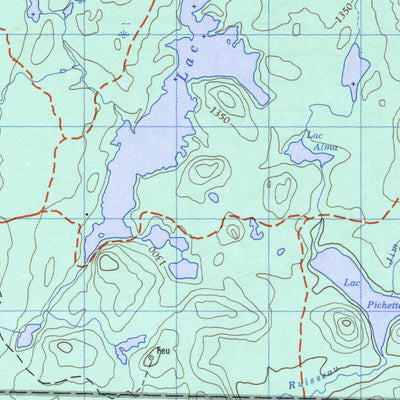 Lac Faillon, QC (032C07 CanMatrix)