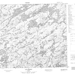 Lac Sazinou, QC (033A12 CanMatrix)