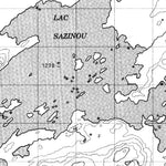 Lac Sazinou, QC (033A12 CanMatrix)