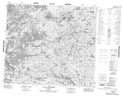 Lac La Bazinière, QC (023M13 CanMatrix)