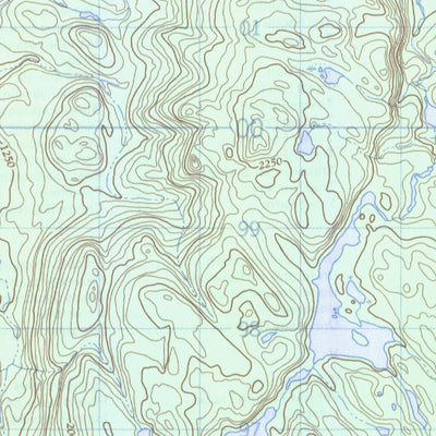 Lac Bouffard, QC (022J12 CanMatrix)