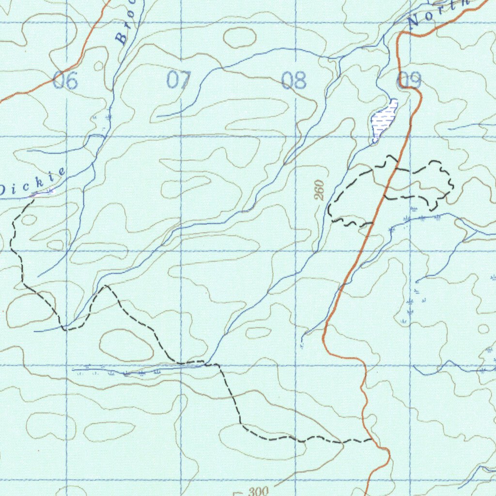 Charlo, NB (021O16 CanMatrix) Map by Natural Resources Canada Avenza Maps