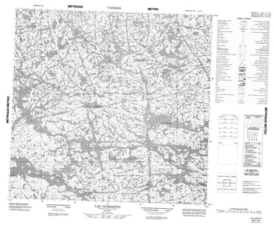 Lac Guerestin, QC (024L14 CanMatrix)