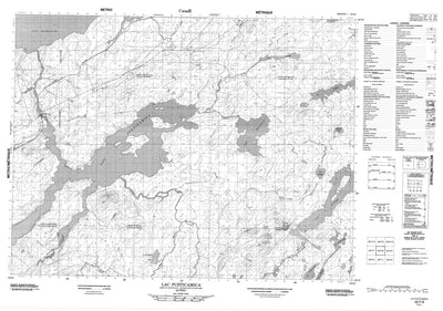 Lac Pusticamica, QC (032F08 CanMatrix)