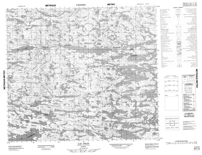Lac Pigin, QC (033P12 CanMatrix)