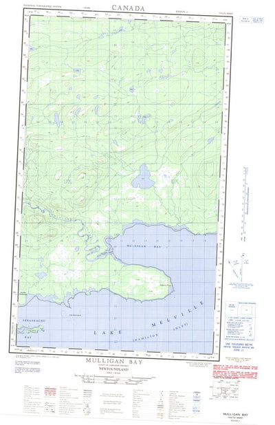 Mulligan Bay West, NL (013G13 CanMatrix)