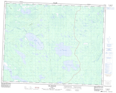 Lac Rodayer, QC (032K13 CanMatrix)