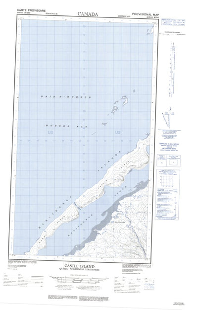 Castle Island West, NU (033N11 CanMatrix)