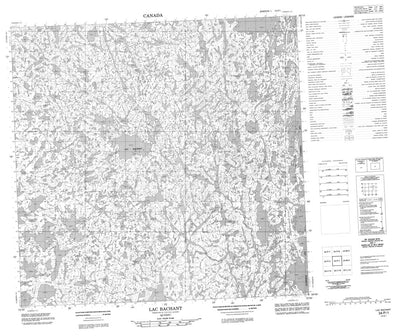 Lac Bachant, QC (034P01 CanMatrix)