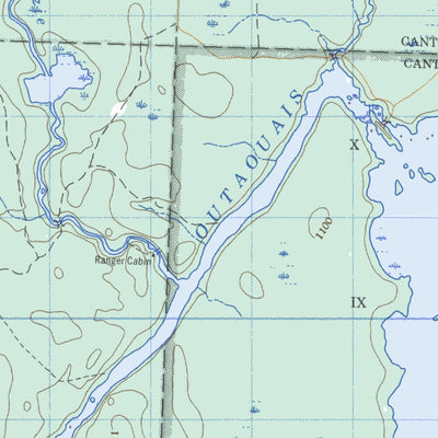 Lac Sabourin, QC (031N13 CanMatrix)