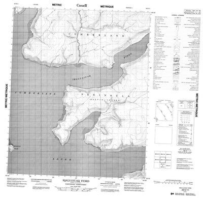 Iqalujjuaq Fiord, NU (026H11 CanMatrix)