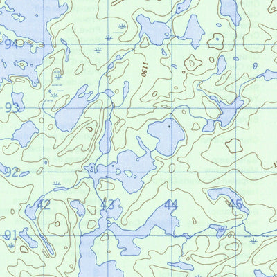 Lac Béchard, QC (032O05 CanMatrix)