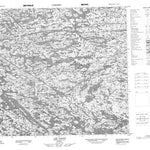 Lac Lagus, QC (034A13 CanMatrix)
