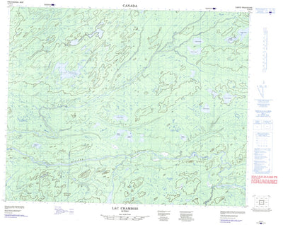 Lac Chambois, QC (032N15 CanMatrix)