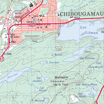 Chibougamau, QC (032G16 CanMatrix)