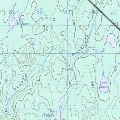 Lac Dieppe, QC (031O03 CanMatrix)