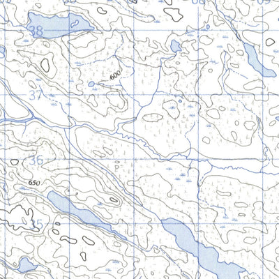 Lac Le Bel East, NU (033N06 CanMatrix)