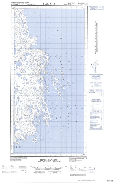 Eider Islands West, NU (025C14 CanMatrix)
