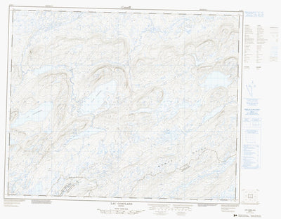 Lac Conflans, QC (023D07 CanMatrix)
