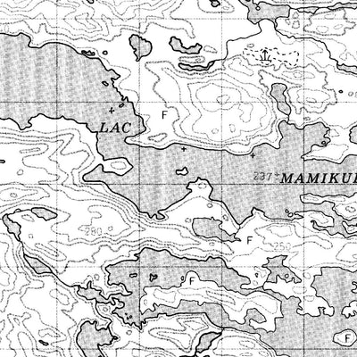 Lac Barrois, QC (033K08 CanMatrix)