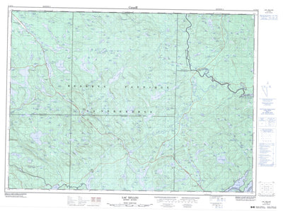 Lac Kellog, QC (031K16 CanMatrix)